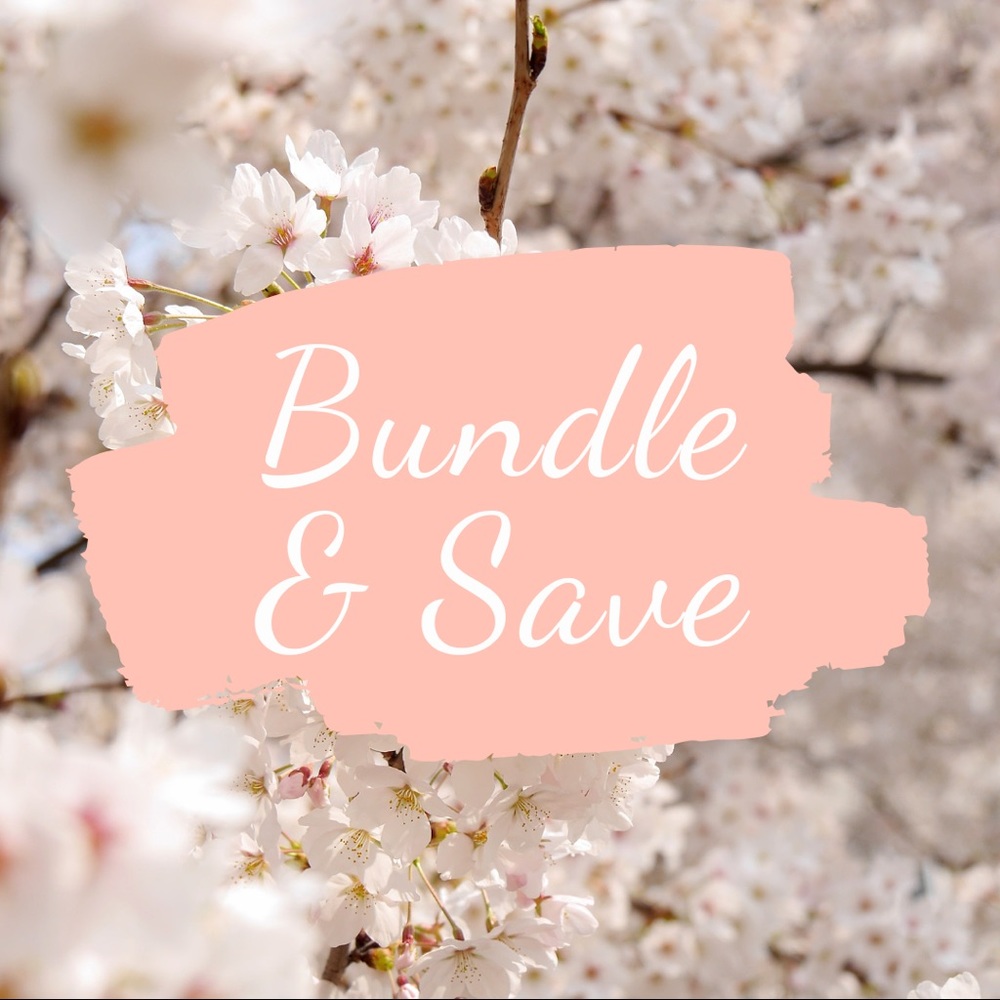 Bundle 2 or more items and get a 10% discount!